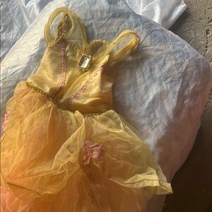Yellow Princess Kids Costume